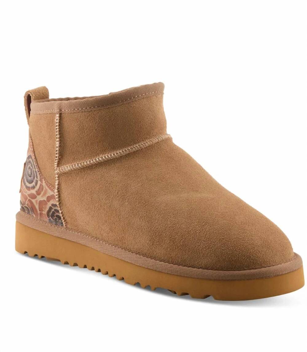 NEW L'ARTISTE women's brandai boot in beige multi suede